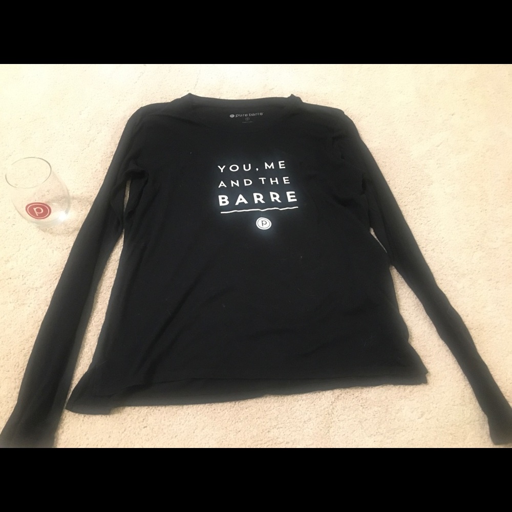 Pure Barre small long sleeve shirt